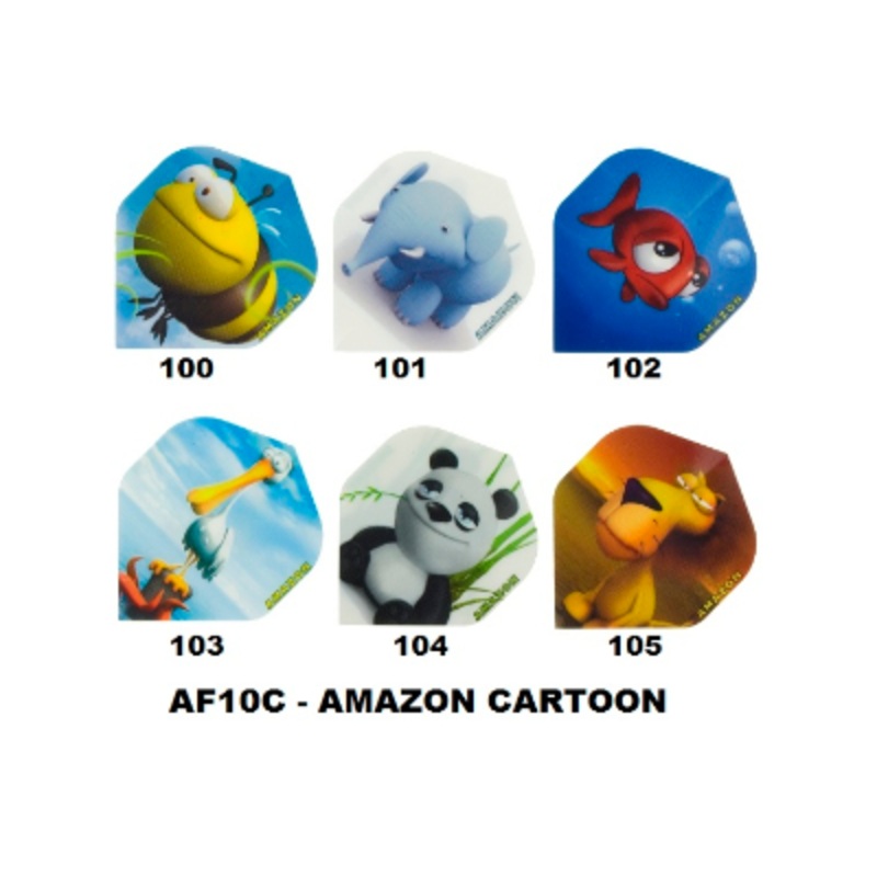 Amazon Cartoon Dart Flights