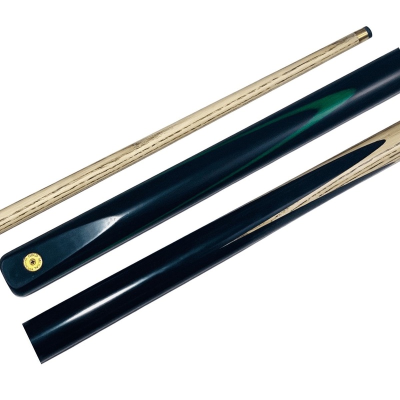 Barracuda Gold Medal 2 Piece High Grade 57″ Ash Cue Hand Spliced Ebony Butt
