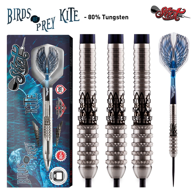 Birds of Prey Kite 80% Tungsten Steel Tip Darts