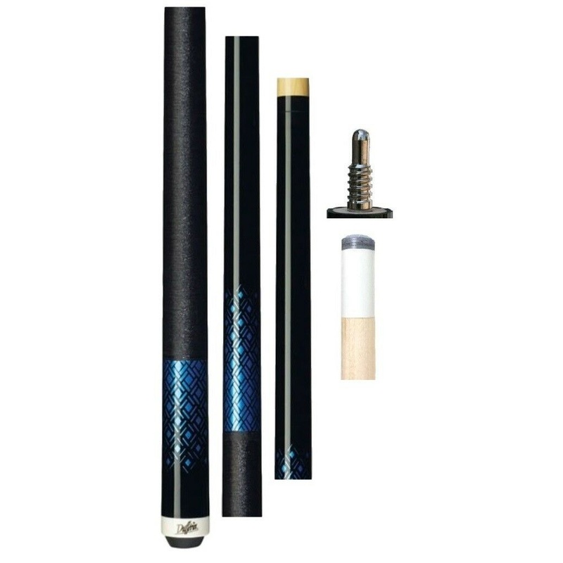 Dufferin Matrix 300 9 Ball Pool Cue Metallic Blue 13mm Tip