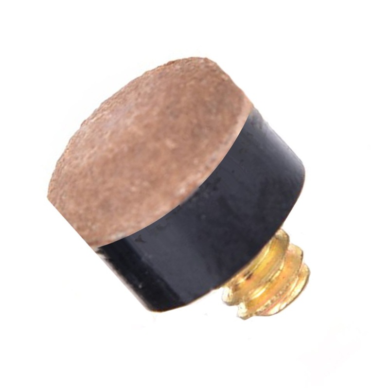 Mitchell Screw In 11mm Set of 6 Brown Pool Cue Tips