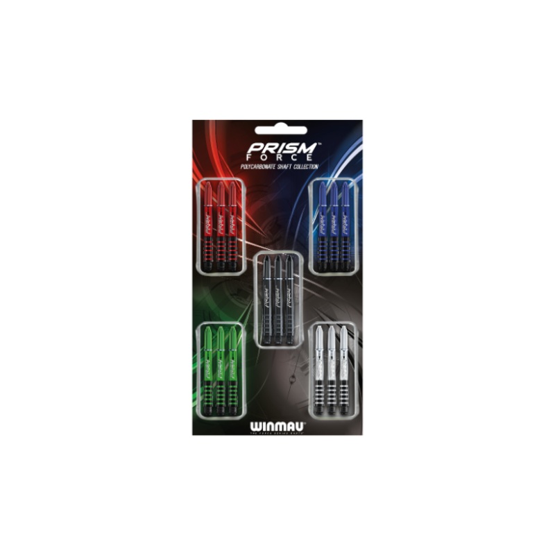 Prism Force Shafts Collection 5 Sets of Dart Shafts