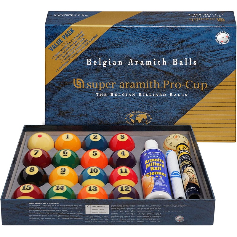 Super Aramith Pro-Cup Value Pack 2 1/4”