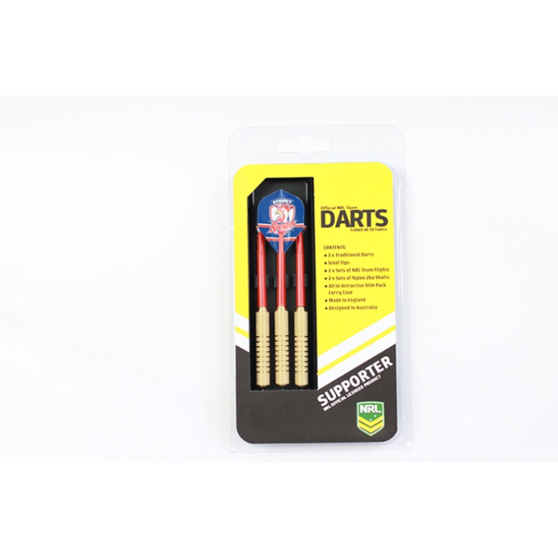 Sydney Roosters NRL Team 3x Darts Set with Case