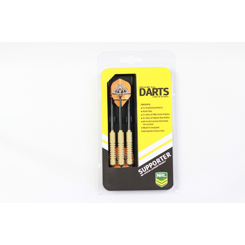Wests Tigers NRL Team 3x Darts Set with Case