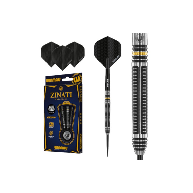 Winmau Zinati 90% Tungsten Biomechanically Designed Darts 26g