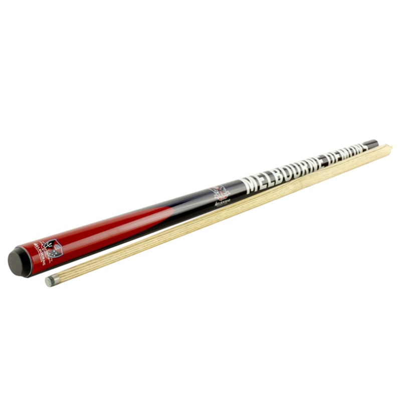 AFL Melbourne Demons 2 Piece Pool Cues