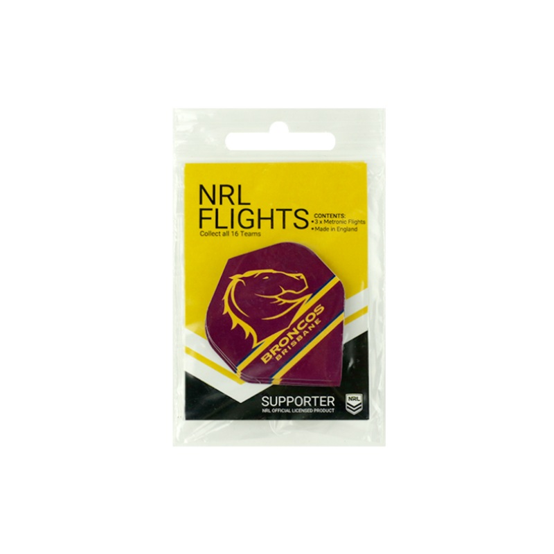 Brisbane Broncos Official NRL Dart Flights