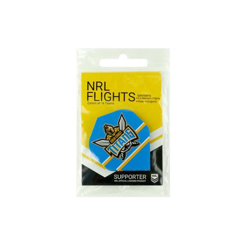 Gold Coast Titans Official NRL Dart Flights