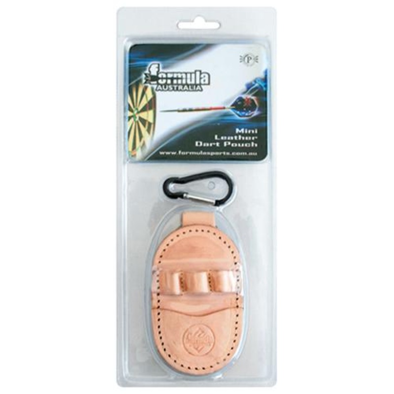 Mini Leather Dart Pouch