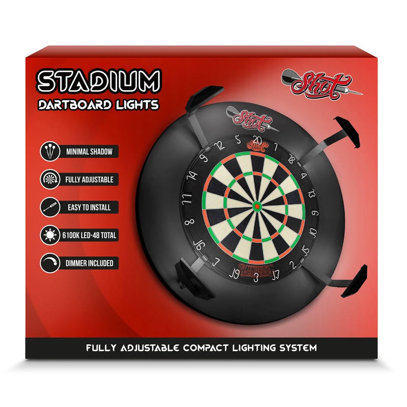 Stadium Dartboard Lights by Shot