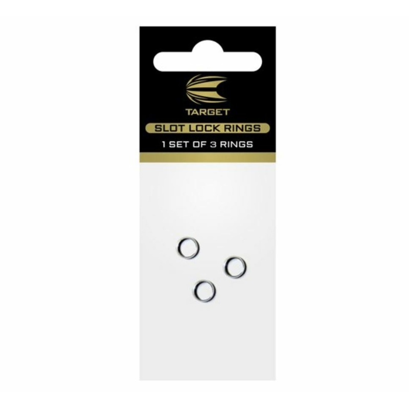 Target Slot Lock Shaft Rings Set of 3