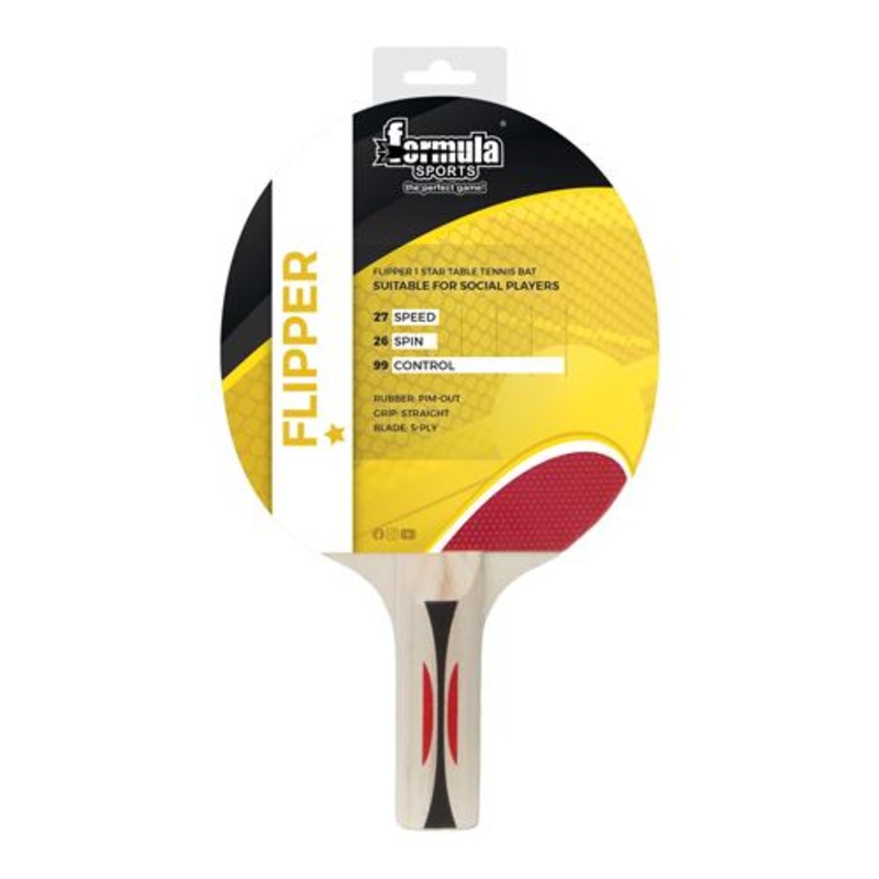 Flipper 1 Star Table Tennis Bat
