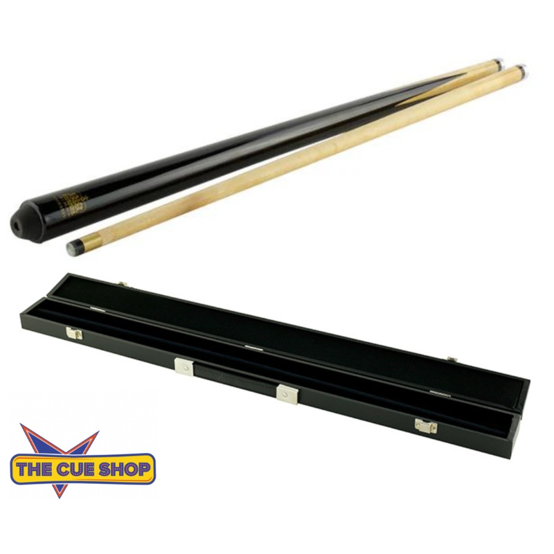 Pot Black Embassy Cue and Case Bundle