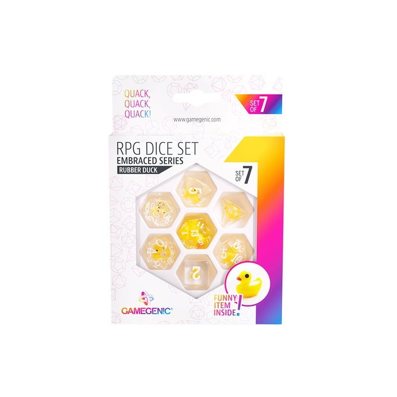 Embraced Series: Rubber Duck: RPG Dice Set (7pcs)