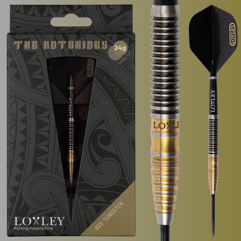 Loxley The Notorious 24g 95% Tungsten Darts