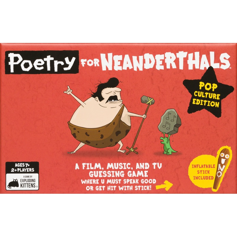 Poetry for Neanderthals – Pop Culture Edition