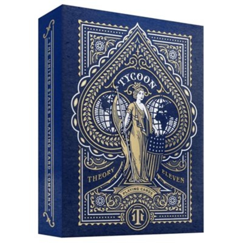 Theory 11 Playing Cards: Tycoon – Blue
