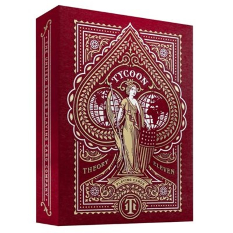 Theory 11 Playing Cards: Tycoon – Red