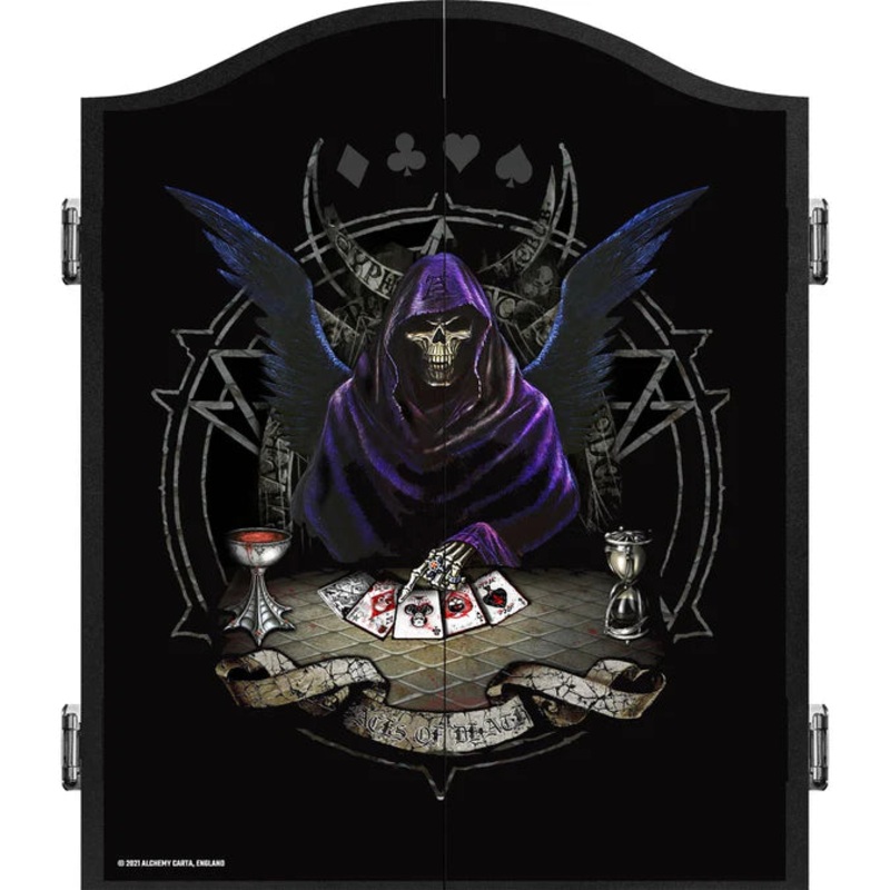 Alchemy Dartboard Cabinet – Official Licensed – Aces of Death