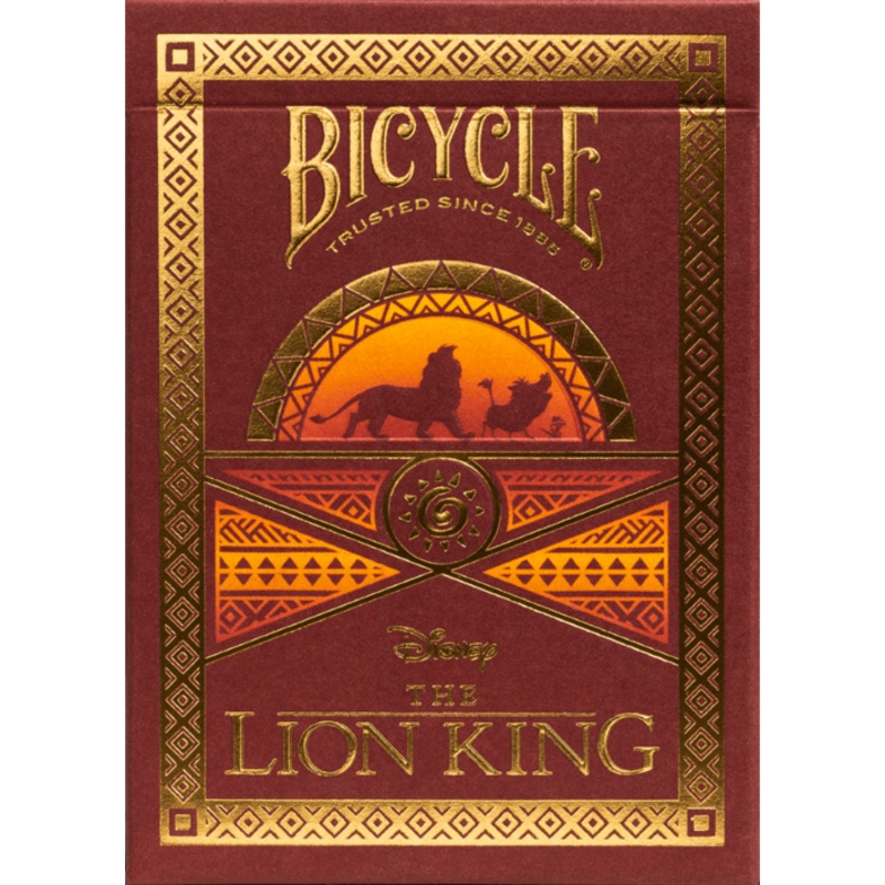 Bicycle Playing Cards: Lion King