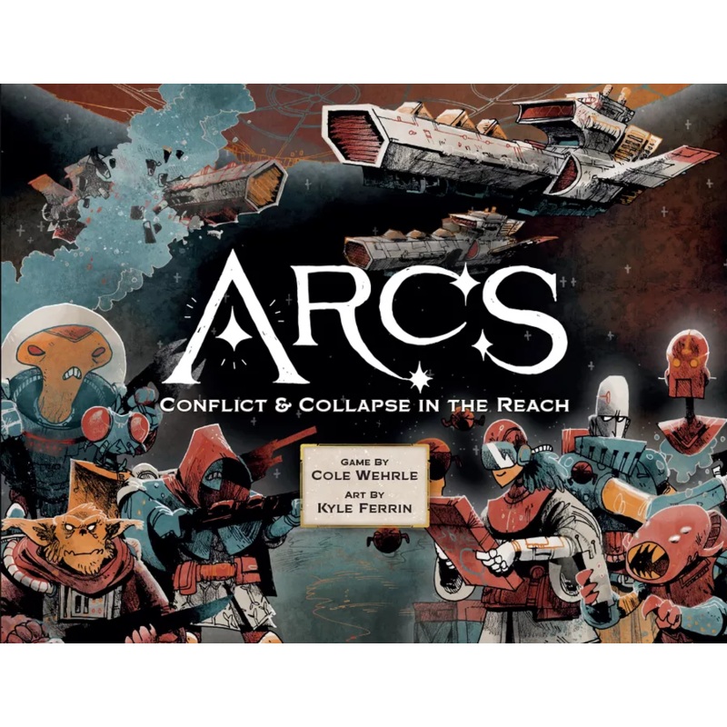 ARCS-Rated 8.2/10 on Boardgamegeek