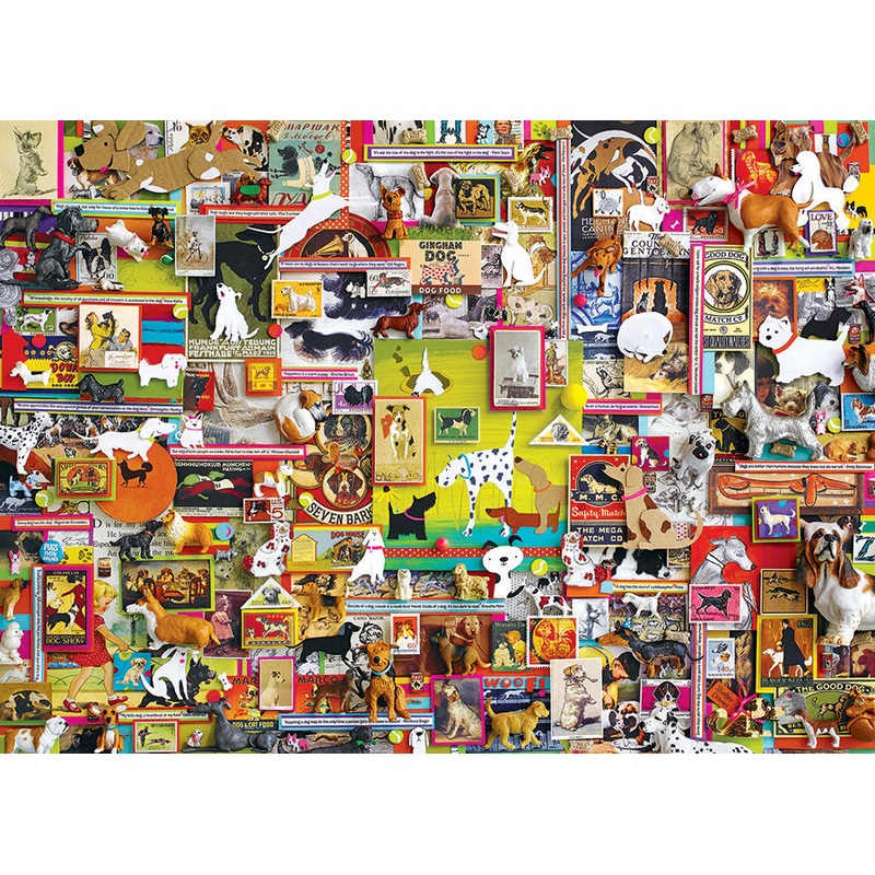 Cobble Hill – Dogtown – 1,000 pcs Jigsaw Puzzle