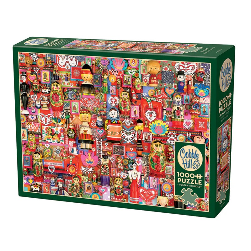 Cobble Hill-Dollies 1000 Piece Jigsaw Puzzle