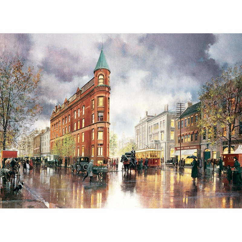 Cobble Hill – Flat Iron – 1000 piece Jigsaw Puzzle