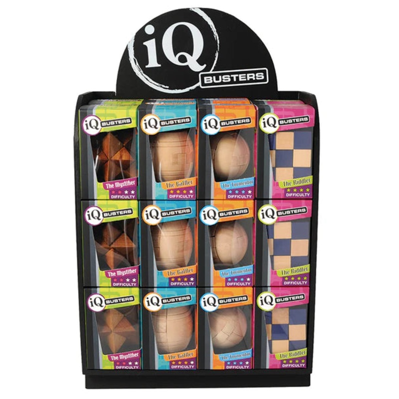 IQ Busters Brainteaser Puzzle Wooden