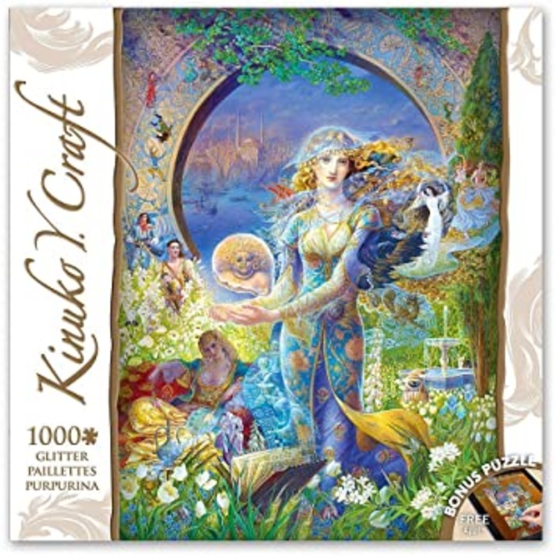 Kinuko Y. Craft – Cybele’s Secret – Masterpieces Puzzle Co. 1000 Piece GLITTER PUZZLE