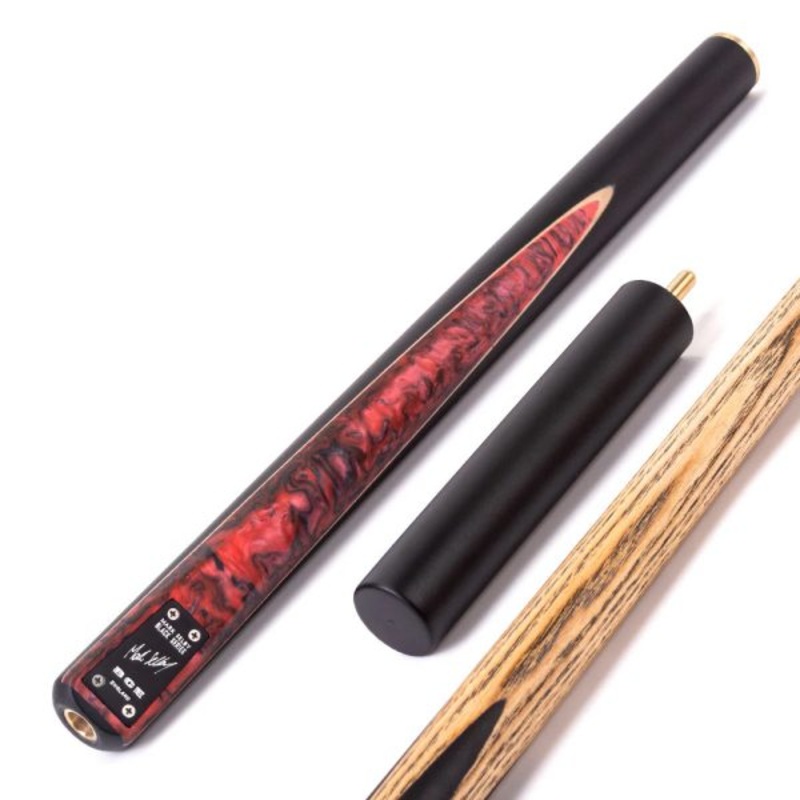 Mark Selby 3 piece Snooker Cue  Scarlet Red and Black