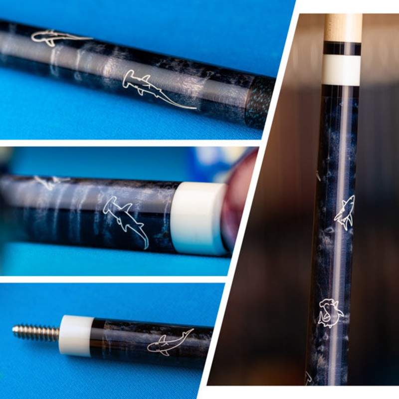 McDermott GS11C2 May Cue of The Month with Black Leatherette Case