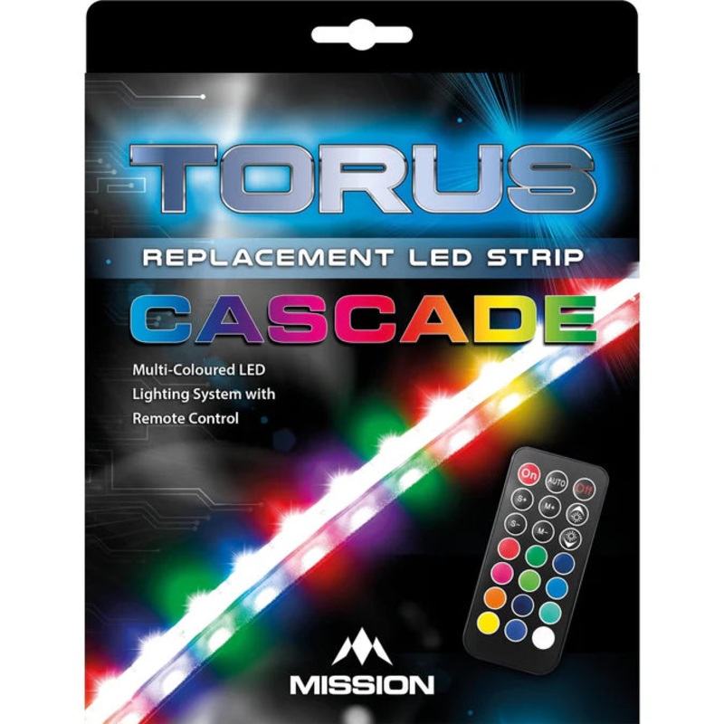 Mission Torus LED Replacement Light Strip – Cascade Colours + Remote