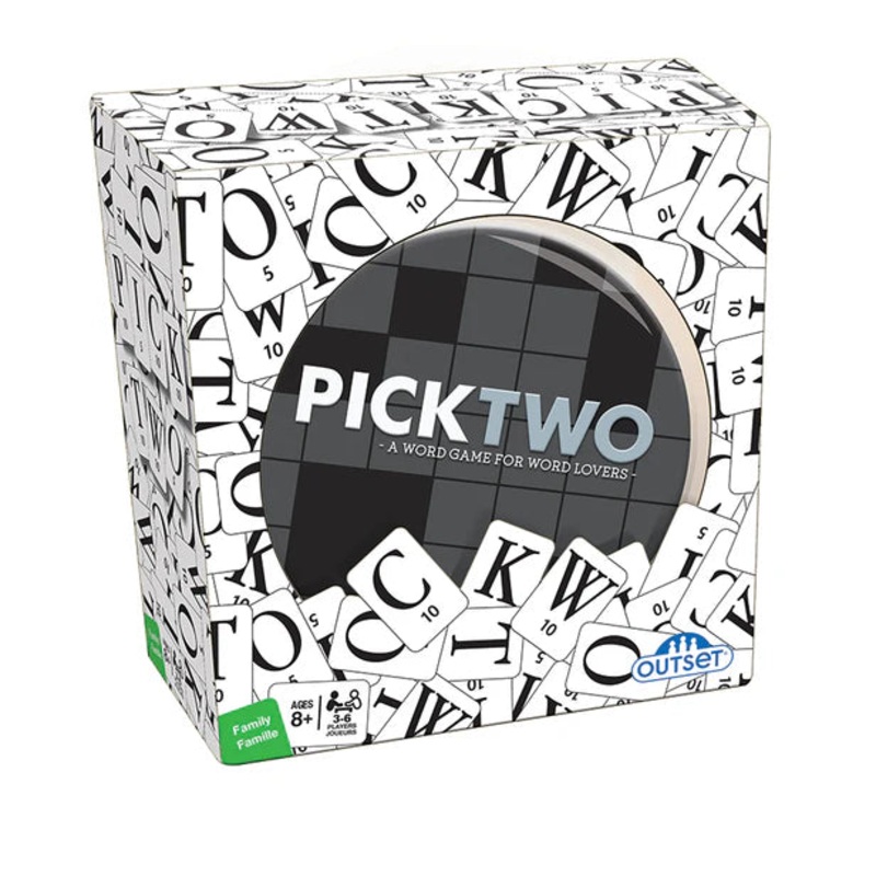 Pick Two Crossword Game Tin