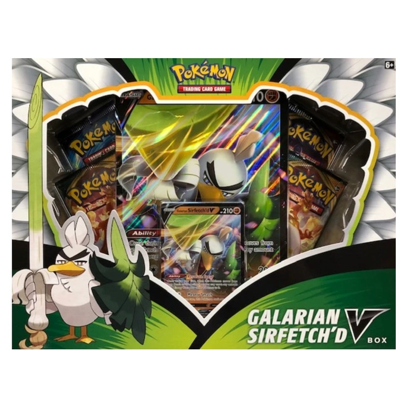 Pokemon Galarian Sirfetch’d V Box