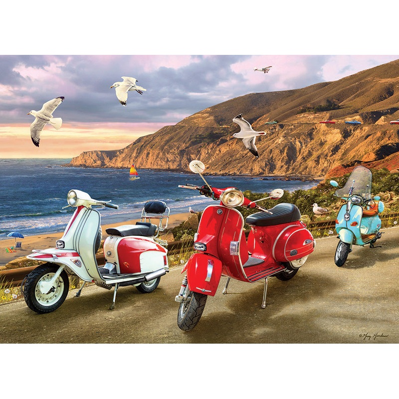 Scooters – CobbleHill 1000pc puzzle
