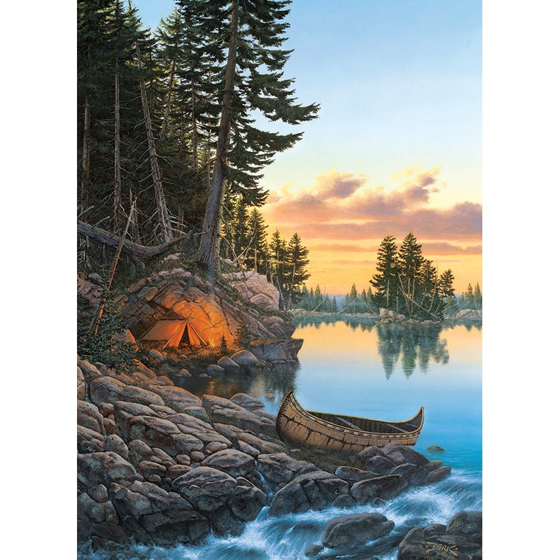 Cobble Hill – Evening Glow – 1000 piece Jigsaw Puzzle