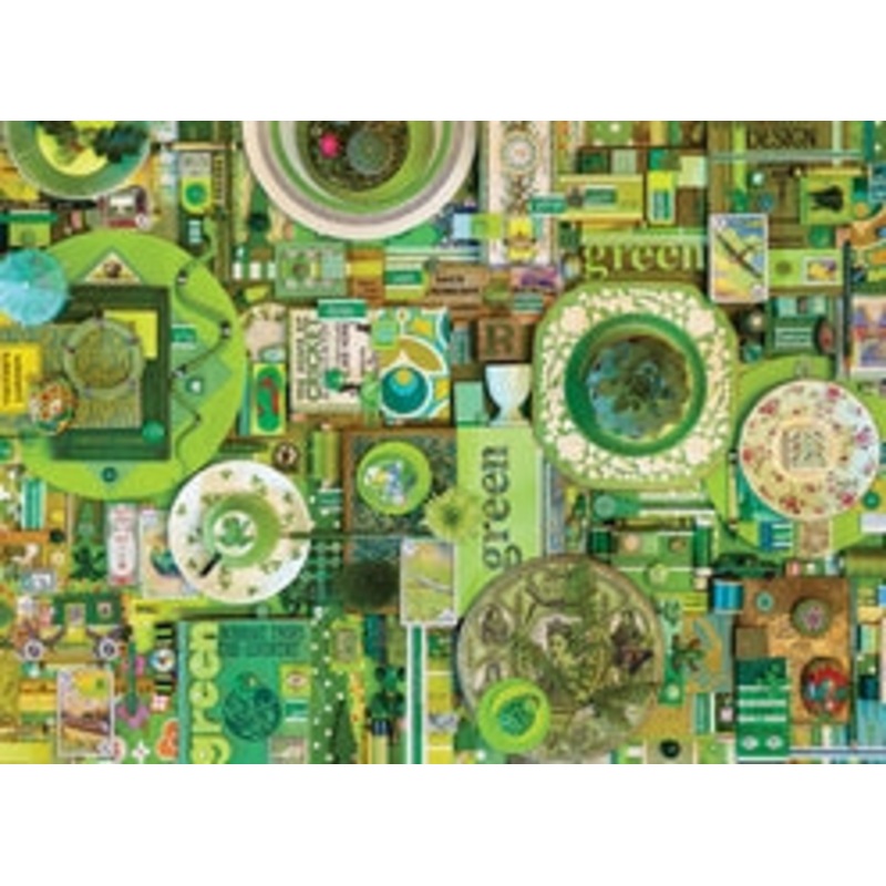 Cobble Hill Puzzles (1000): Green