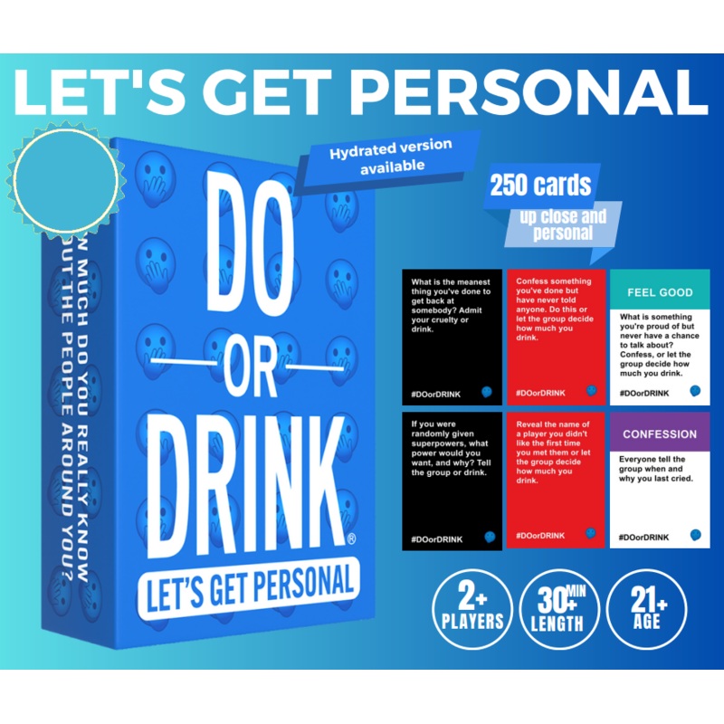 Do or Drink – Let’s Get Personal Theme Pack