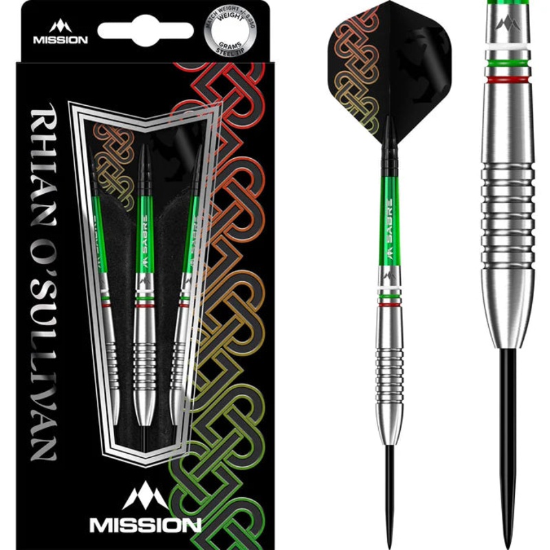 Mission Rhian O Sullivan Darts – Steel Tip – Ringed 25g