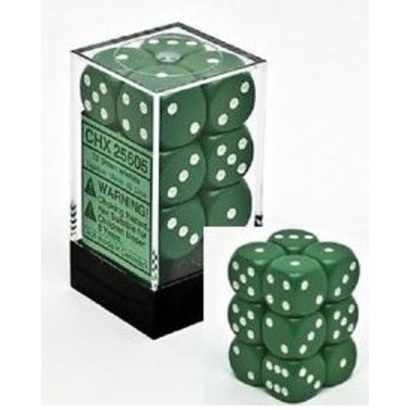 OPAQUE 12D6 GREEN/WHITE 16MM