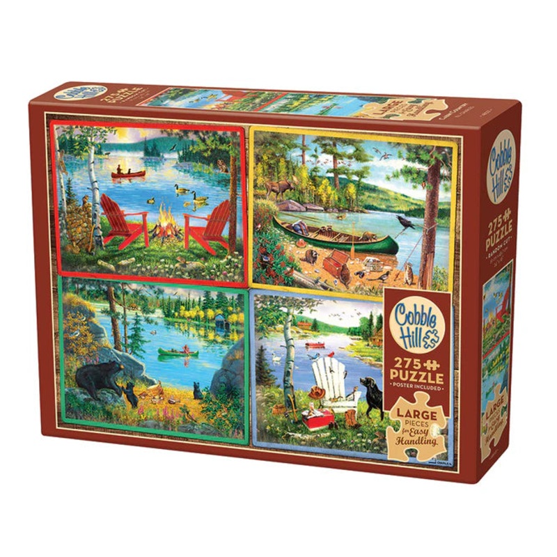 Cobble Hill Cabin Country 275 Piece Jigsaw Puzzle