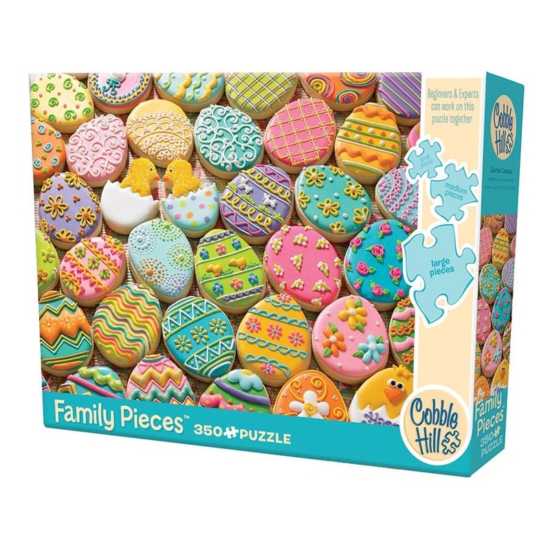 Cobble Hill -Easter Cookies -Family Jigsaw Puzzle – 350 pcs