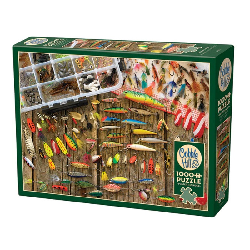 Cobble Hill – Fishing Lures – 1000 pcs jigsaw puzzle