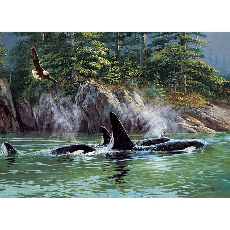 Cobble Hill – Orcas – 1000 piece Jigsaw Puzzle