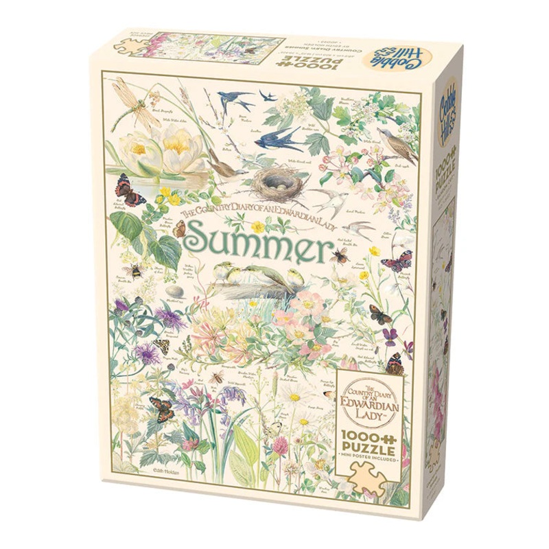 Country Diary: Summer – Cobble Hill Jigsaw Puzzle 1000pcs