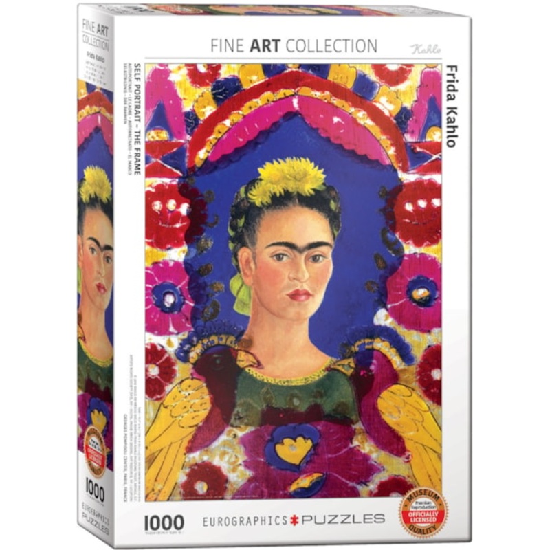EuroGraphics – Frida Kahlo – Self Portrait – The Frame – 1000 piece Jigsaw Puzzle