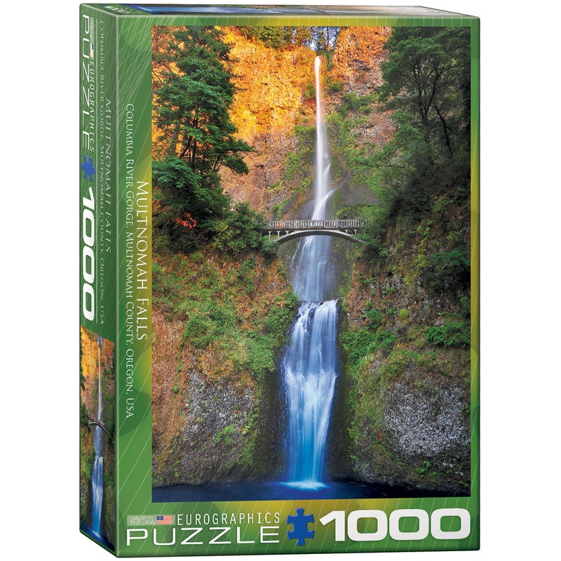 EuroGraphics – Multnomah Falls Oregon – 1,000 piece Jigsaw Puzzle
