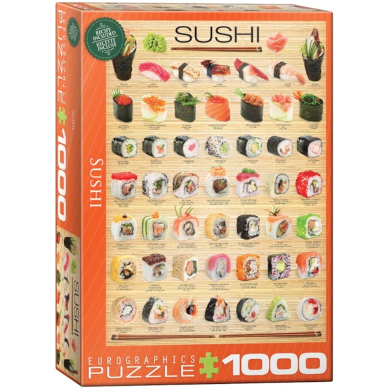 Eurographics –  Sushi 100 piece Jigsaw Puzzle